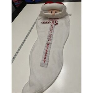 Santa Advent Calendar White / Red  Candy‎ Cane   777